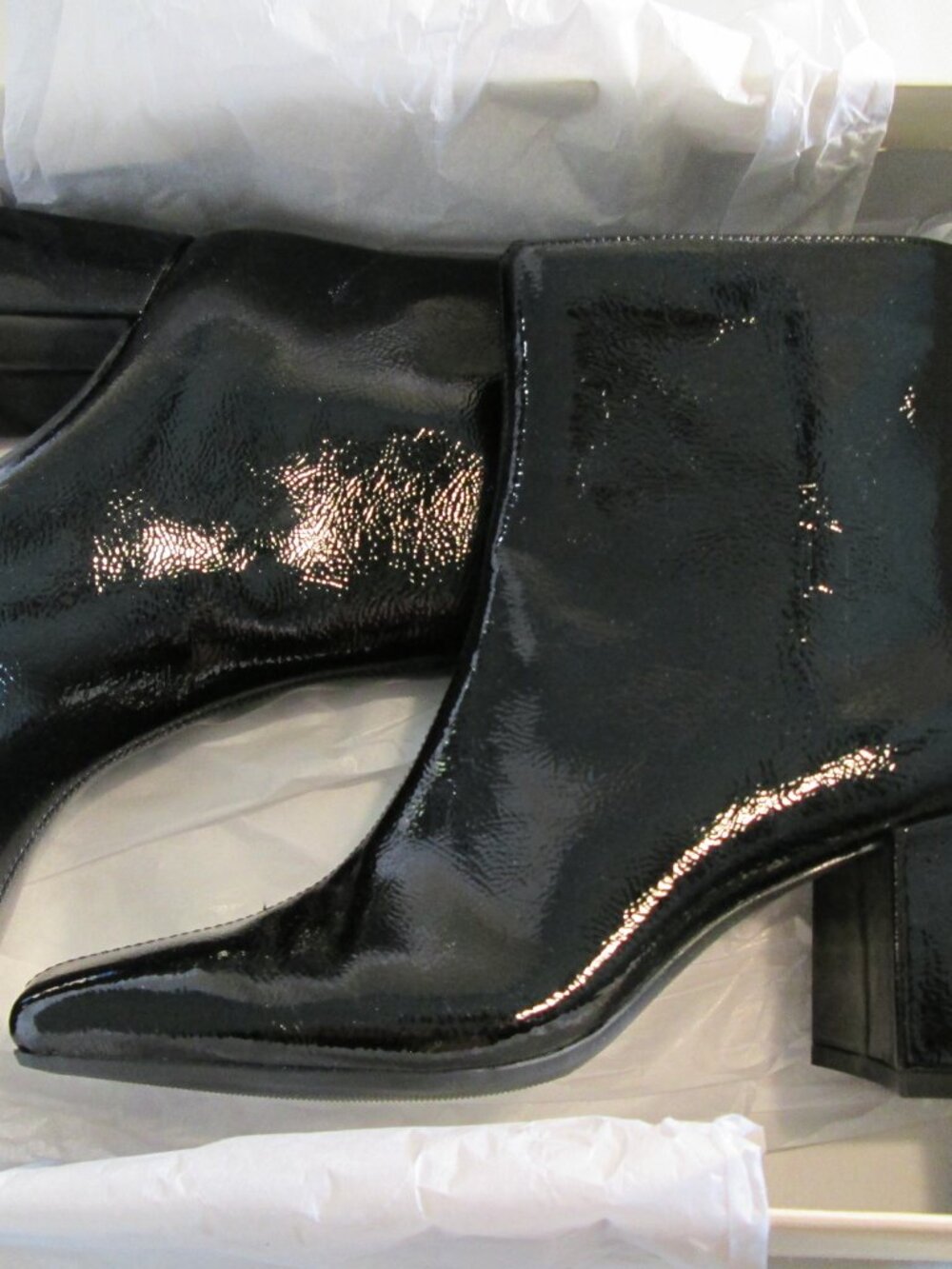 On 34th Margoe Square-Toe Booties NIB Sz 6.5 - Picture 12 of 12